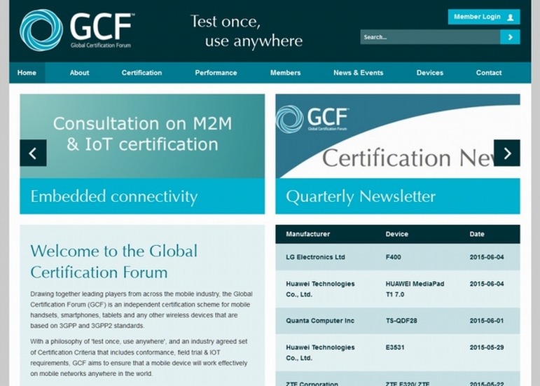 「GCF」サイト