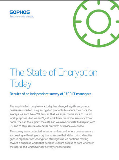 「The State of Encryption Today」