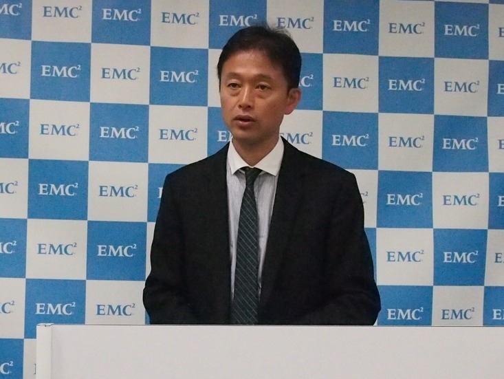 EMCジャパンののRSA事業本部事業推進部シニア ビジネスデベロップメント マネージャーである花村実氏