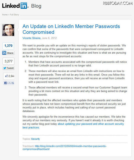 LinkedInの公式ブログ