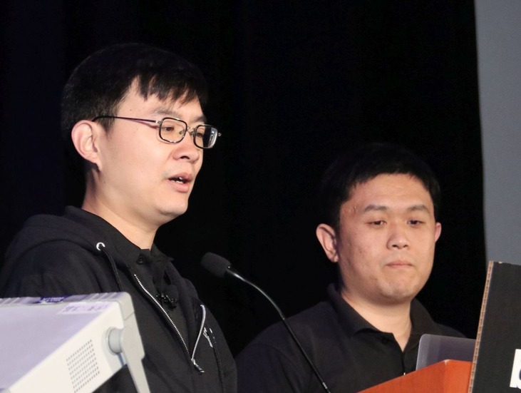 Alibaba Security Wang氏（左）