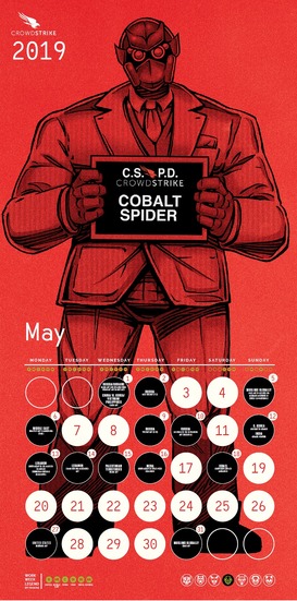 CrowdStrike Adversary Calender 2019 年 5 月