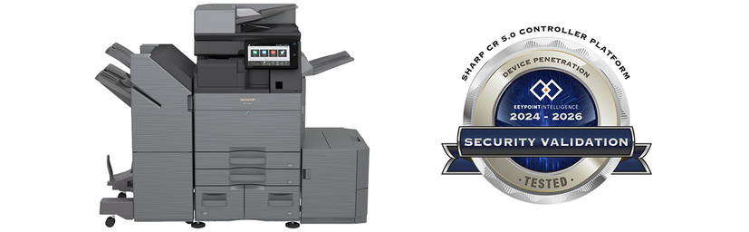 デジタル複合機＜BP-70C65＞（オプション装着時）と「Security Validation」