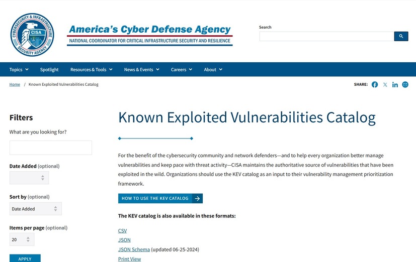 https://www.cisa.gov/known-exploited-vulnerabilities-catalog