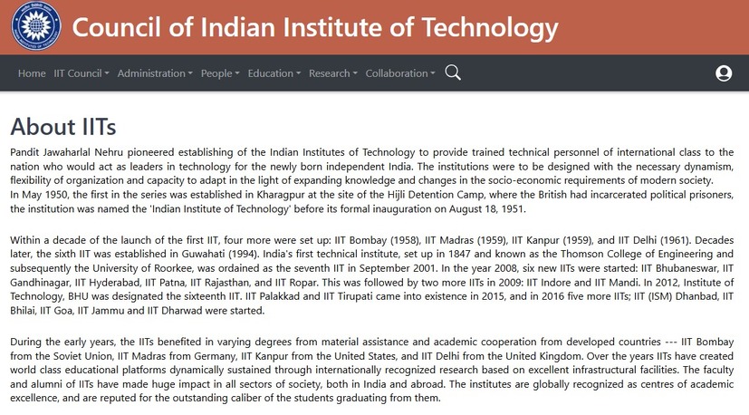 https://www.iitsystem.ac.in/about