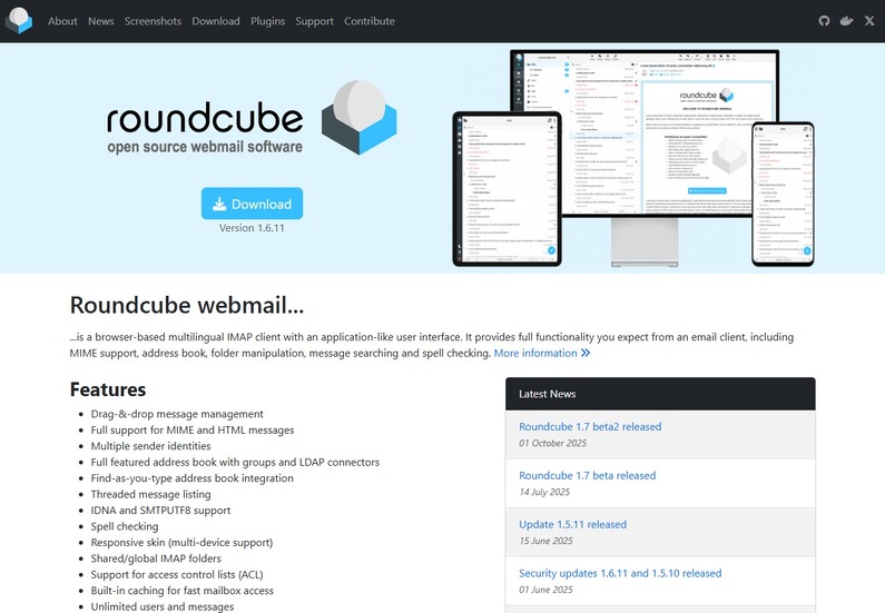 https://roundcube.net/