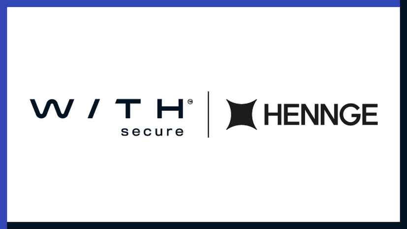 HENNGEとWithSecureのロゴ