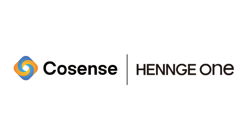 「HENNGE One」と「Helpfeel Cosense」のロゴ