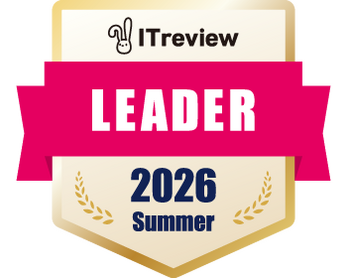 「ITreview Grid Award 2026 Summer」Leaderのバッジ