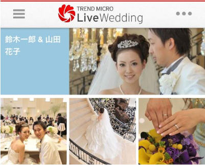 「LiveWedding」のサービスイメージ