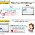 迷惑防止機能は相手には迷惑電話を躊躇させることをねらい、受ける側には注意を喚起するものとなっている（画像は同社リリースより）。