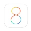 iOS 8 ロゴ