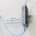 IPカメラとPoEインジェクタの間に「RJ45サージプロテクションデバイス（SPD）」を設置し、LANケーブルでつなぐだけで運用できる