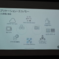 クラウド、SNS、 IoT を包含するアプリケーションエコノミー全体像