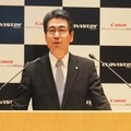 キヤノンITSのセキュリティソリューション事業部の営業部長である崎山秀文氏