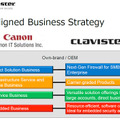 キヤノンITSとClavisterの戦略の合致