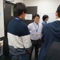 招待された学生たち、理工系の大学生・大学院生が多く応募したという