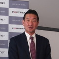 フォーティネットジャパンの社長執行役員である久保田則夫氏