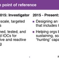 Ryanの略歴。2015年までは捜査官として、それ以降はEDR（Endpoint Detection and Response）製品の開発者としてIOCに携わってきた。