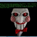 腹話術人形ビリーの画像を表示する「JIGSAW」