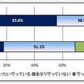 ルールの遵守状況　(c) 警視庁　少年育成課　少年相談係