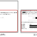 不正メールと正規メールのサンプル
