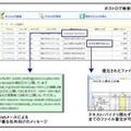 高速ログ検索と解読・復元