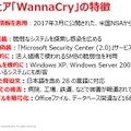 WannaCry の特徴