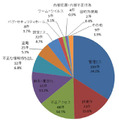 漏えい原因比率（件数）