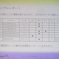 分析レポートサンプル