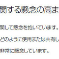 個人データの収集に関する懸念の高まり