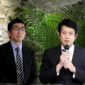 代表理事を務める合同会社エルプラスの杉浦隆幸氏（右）と、理事および職業紹介責任者を務める堤大輔氏（左）