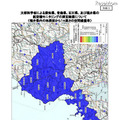 福井県内の地表面から1m高さの空間線量率