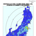 文部科学省がこれまでに測定してきた範囲及び愛知県、青森県、石川県、 及び福井県内における地表面から1m高さの空間線量率