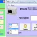 インターネット上で販売されているPLCのパスワード解析ツールの画面例