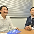 グローバルセキュリティエキスパート株式会社 代表取締役社長 青柳 史郎 氏（右）、ScanNetSecurity 編集長 上野 宣（左）