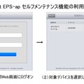 「セルフメンテナンス機能」の利用イメージ