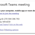 図8 Microsoft Teamsの会議招待に含まれるデフォルトのリンク