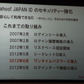 会員企業のヤフー株式会社からは、Yahoo! Japanのアイデンティティセキュリティ対策経緯等が説明された