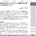リリース（当社委託先におけるランサムウェア被害に伴う情報漏えいのおそれについて）
