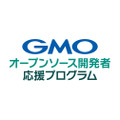 「GMOオープンソース開発者応援プログラム」ロゴ