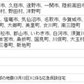 応急仮設住宅情報 提供地区