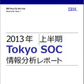 「2013年上半期Tokyo SOC情報分析レポート」