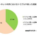 インターネット利用におけるトラブルや困った経験