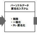 匿名化システムの処理イメージ