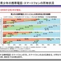 青少年の携帯電話・スマートフォン所有状況