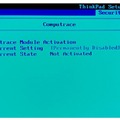 Lenovo Thinkpad X1のBIOSに設定されたComputrace