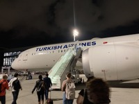 ミュンヘン・イスタンブールはひさしぶりのタラップ乗機