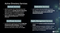 Active Directory の主な機能