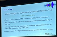 インシデントレスポンス後の“フレックスタイム”規程